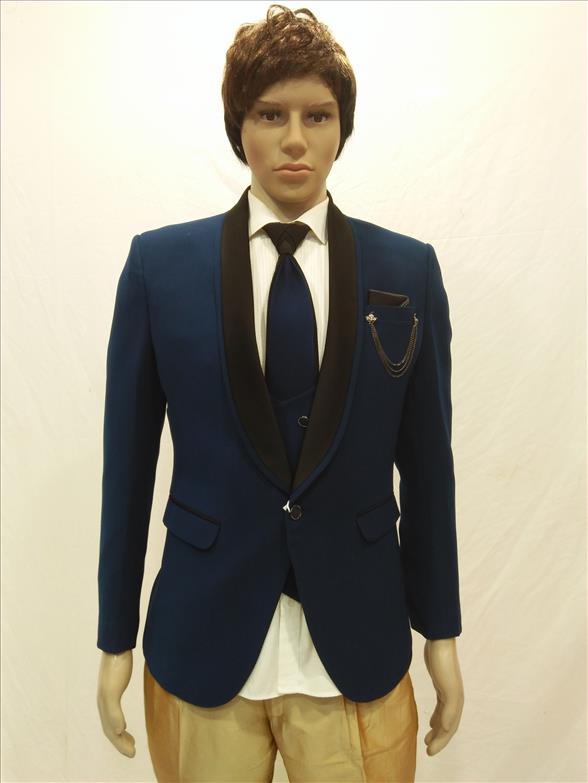 2861 SEN-1169 TUXEDO SUIT K B Dresswala