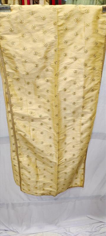 2938 GOLDEN TIKKI WORK SHAWL-N102 SHAWL K B Dresswala