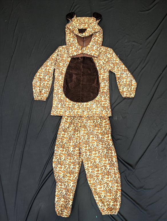 7704 CHEETAH 3 PCS ANIMAL DRESS K B Dresswala