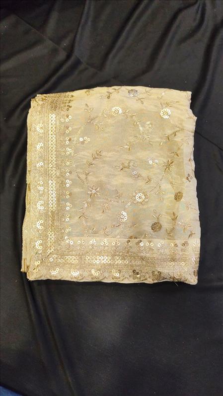 7861 GOLDEN SHAWL  SHAWL K B Dresswala