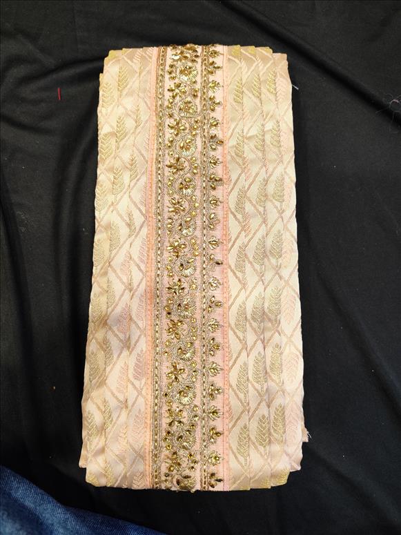 7867 PINK SHAWL  SHAWL K B Dresswala