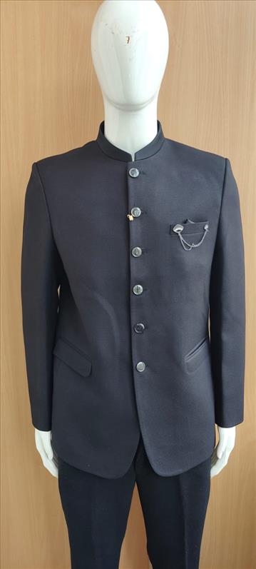 8150 NEW BLACK JODHPURI  JODHPURI K B Dresswala